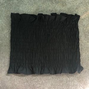 Black tube top